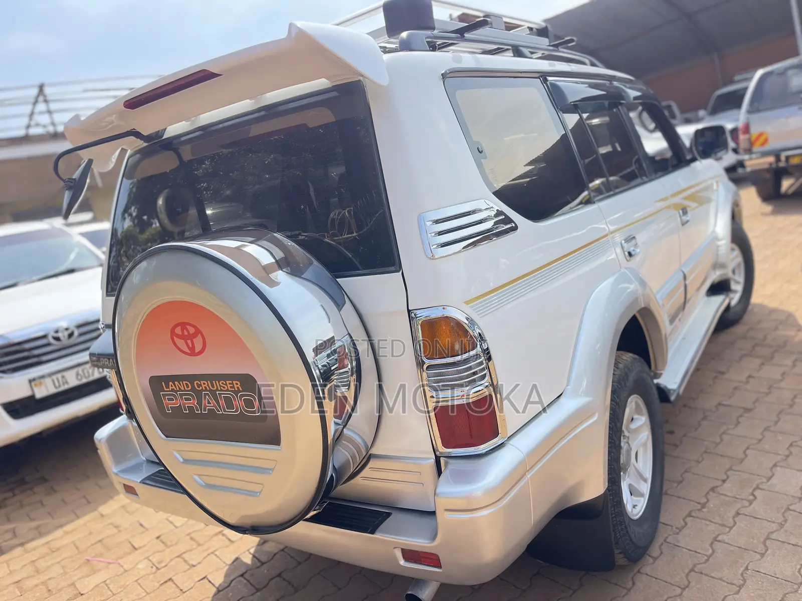 Toyota Land Cruiser Prado 3.0 TD 1998 White