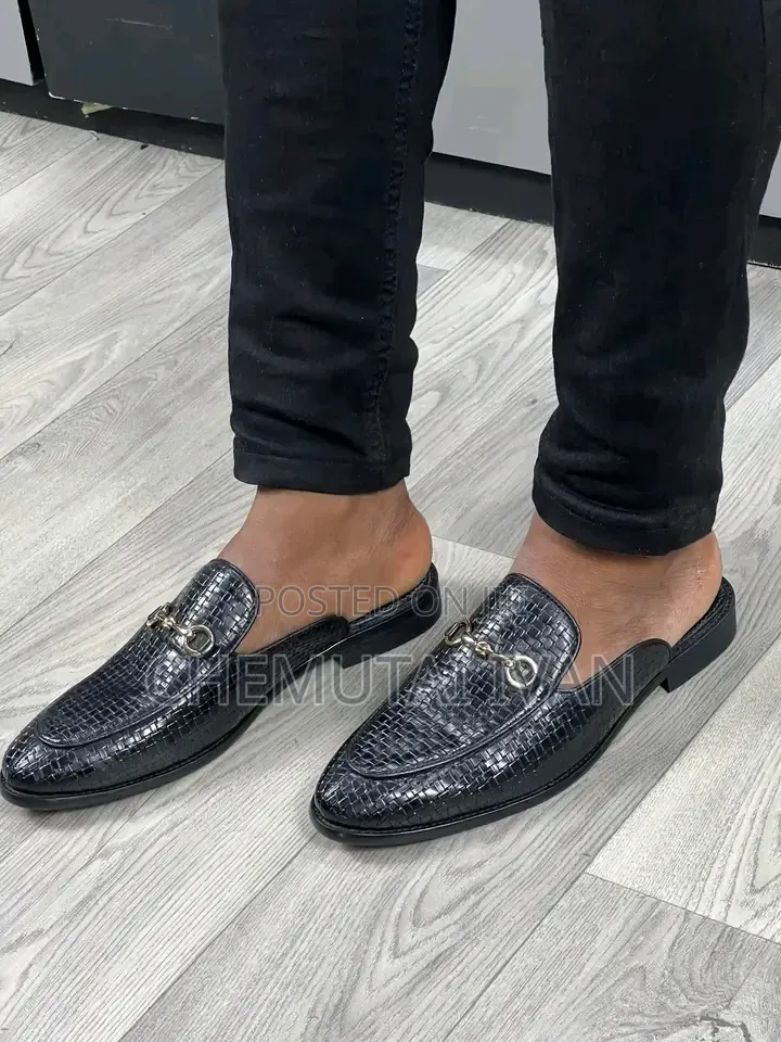 Genuine Leather Mules