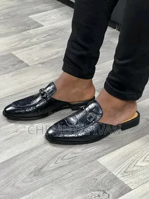 Genuine Leather Mules