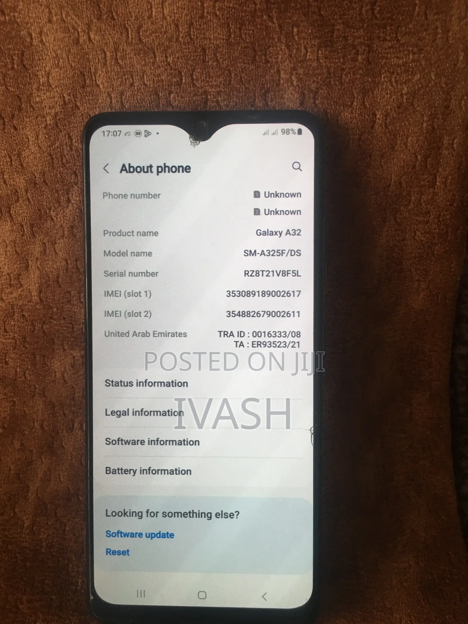 Samsung Galaxy A32 5G 128 GB Blue