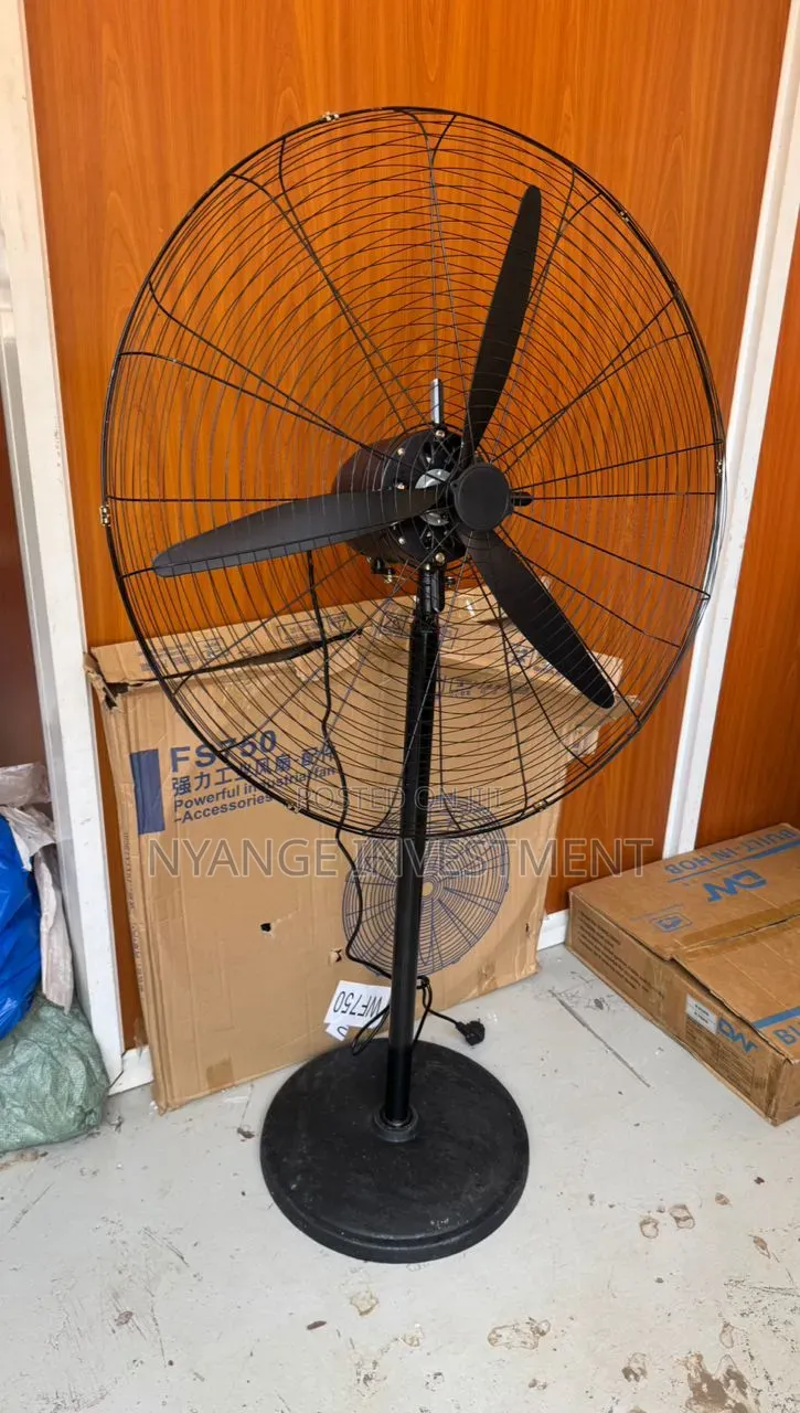 FS750 Heavy-Duty Industrial Pedestal Fan Designed for Powerful Airflow