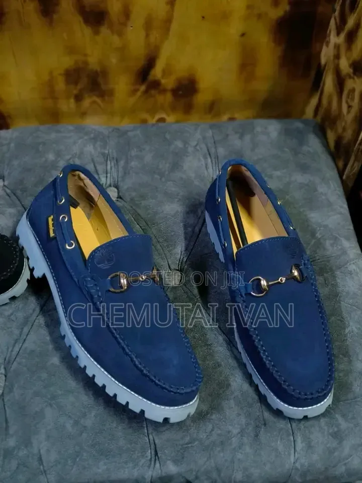 Suedes Moccasins With Buckles