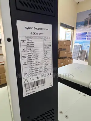 4kw 24v Hybrid Solar Inverter 5000w MPPT 500v