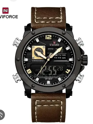 Naviforce Brown and Black 