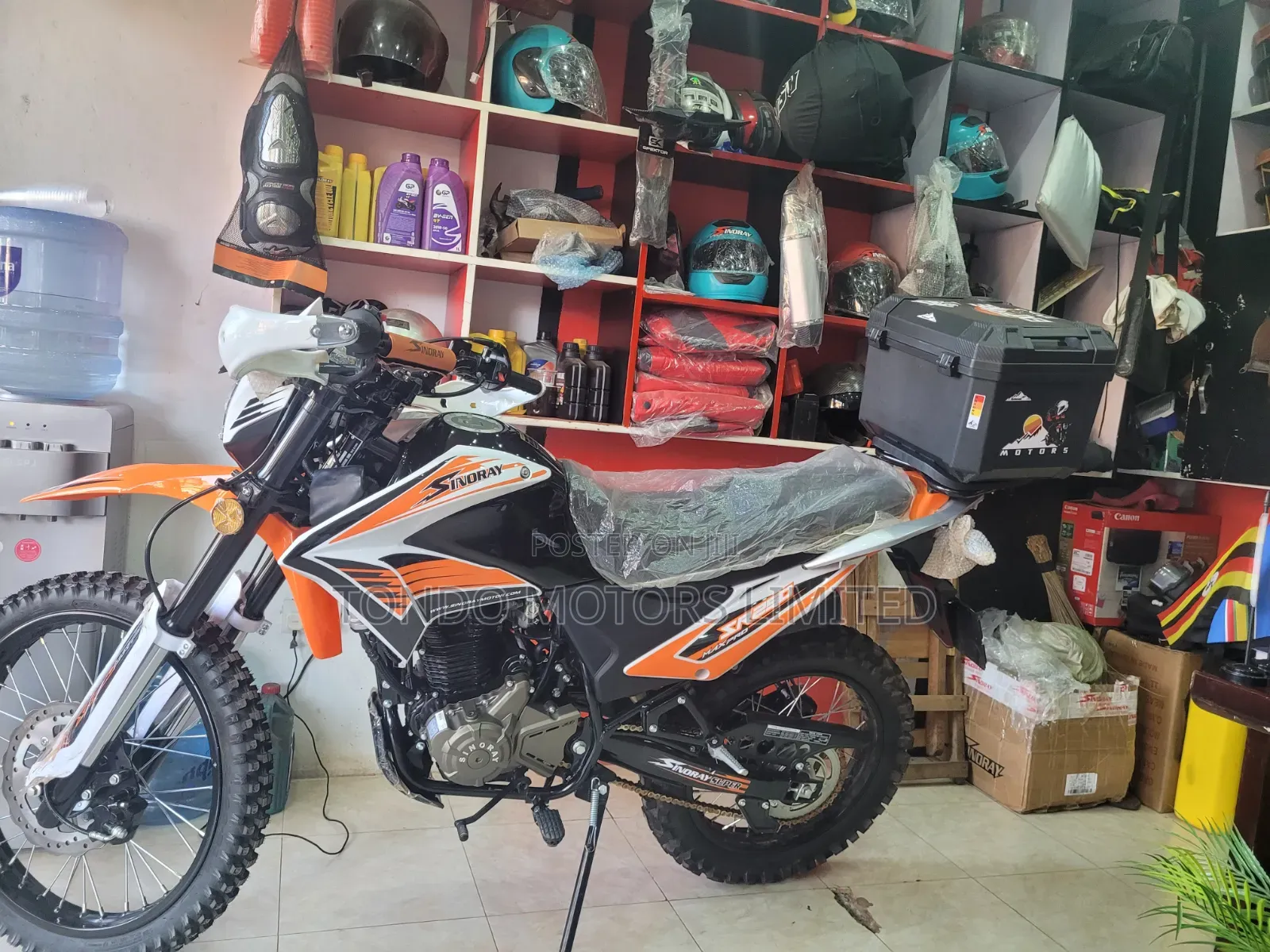New SINORAY SR250 MAXPRO 2026 Orange