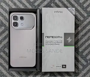 New Infinix Note 60 Pro 256 GB Silver