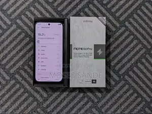 New Infinix Note 60 Pro 256 GB Silver