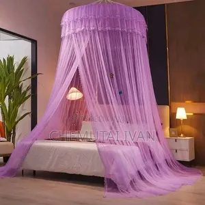 Pink Round Mosquito Net
