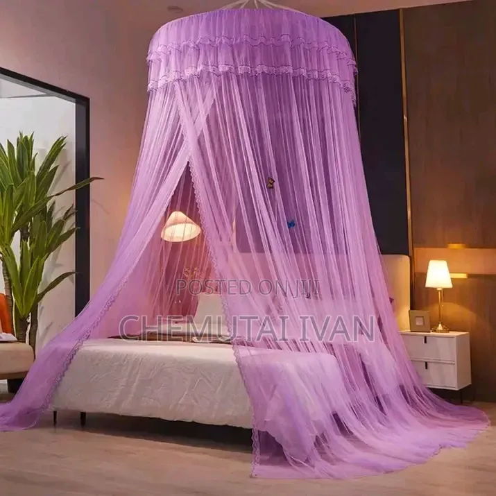 Pink Round Mosquito Net