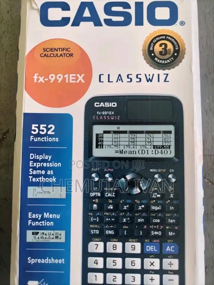 Casio Fx-991ex Scientific Calculator