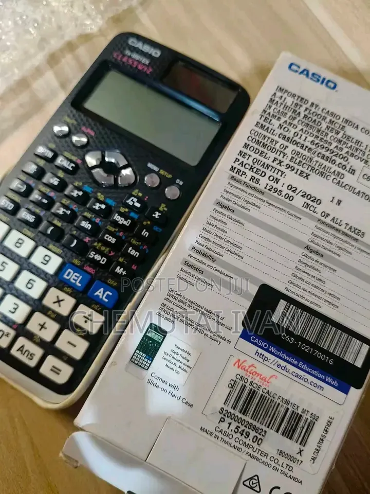 Casio Fx-991ex Scientific Calculator