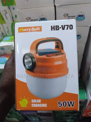 Solar Rechargeable Camping Lantern – 50W