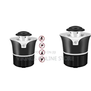 An Electric Mosquito Killer Lamp in Black, Which Uses a UV LED Light