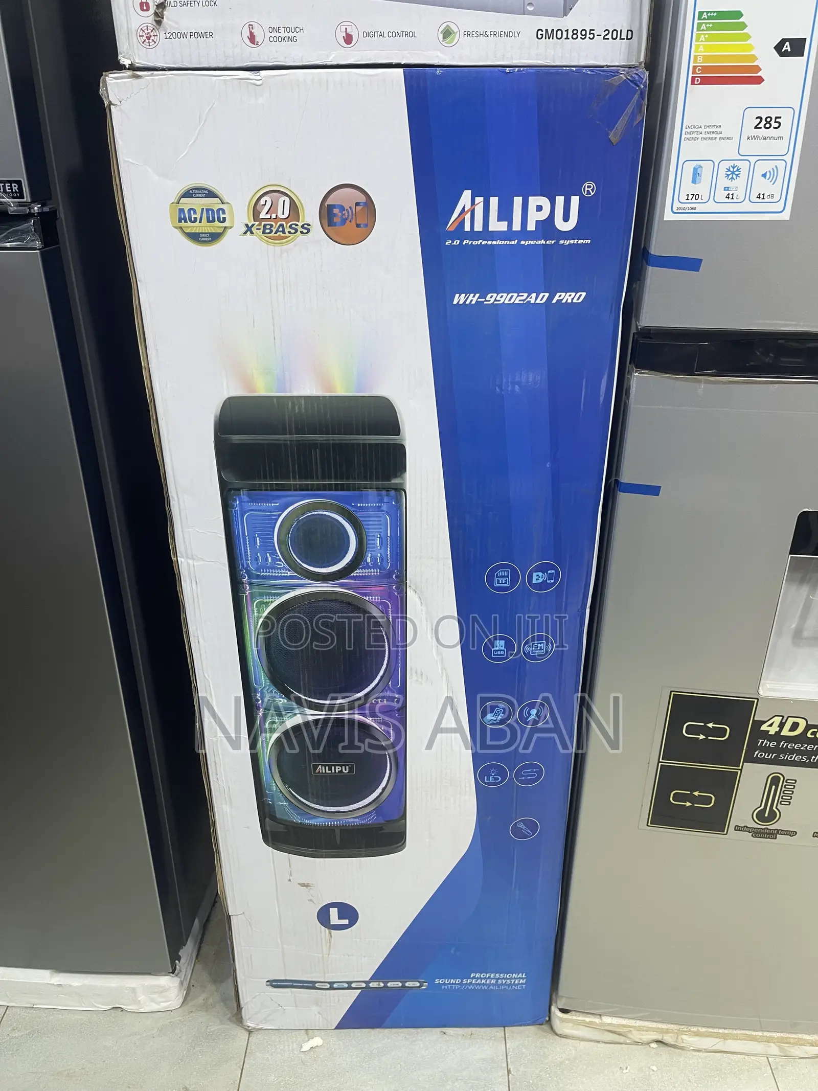 Ailipu 9902AD Double Professional Speakers