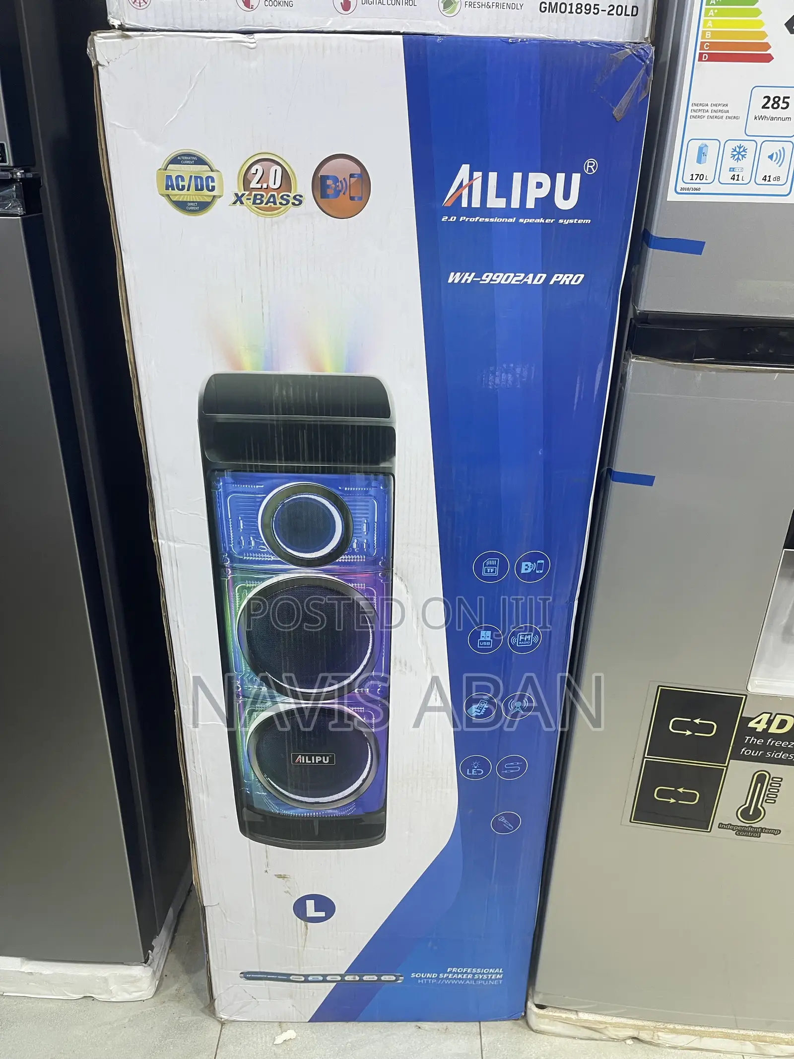 Ailipu 9902AD Double Professional Speakers