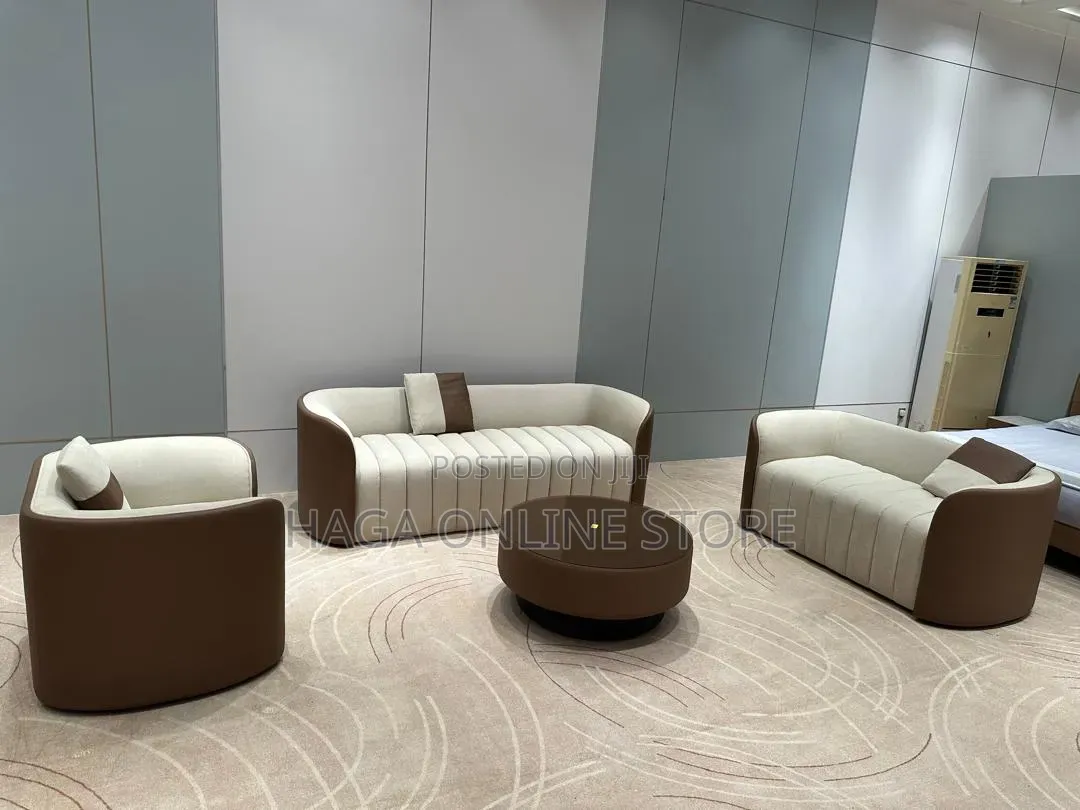 Oval Shaped Sofa 3+2+1+1