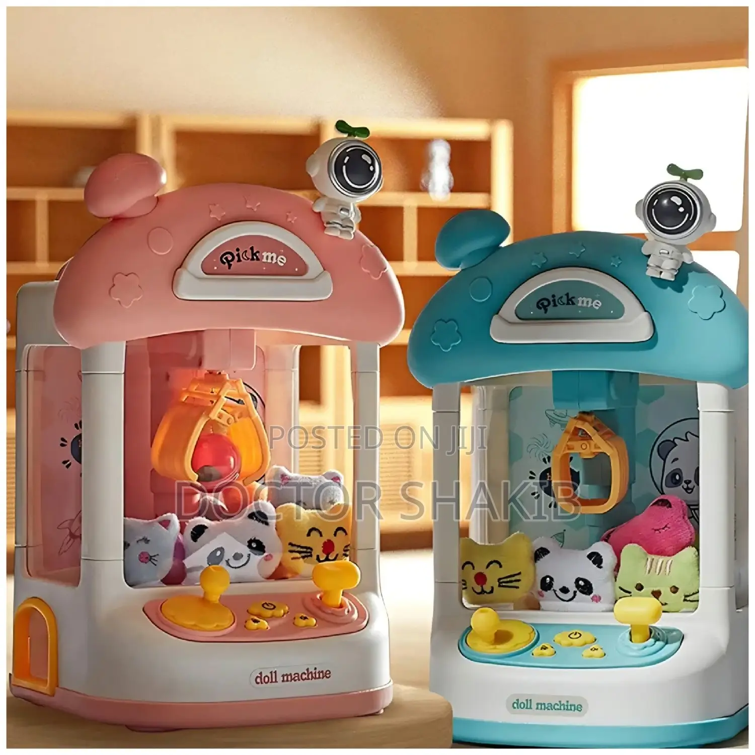 Mini Arcade Doll Claw Machine