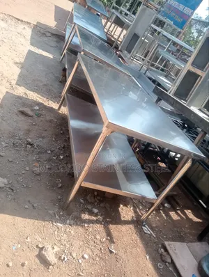 Commercial Stainless Working Table Double