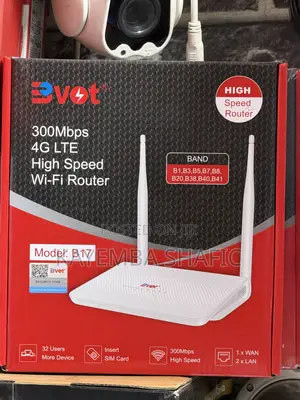 BVOT B17 300Mbps 4G LTE High Speed Wi-Fi Router With SIM Card Slot