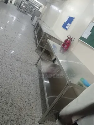 Commercial Stainless Working Table Double