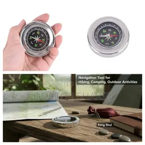 Portable Metal Pocket Magnetic Compass