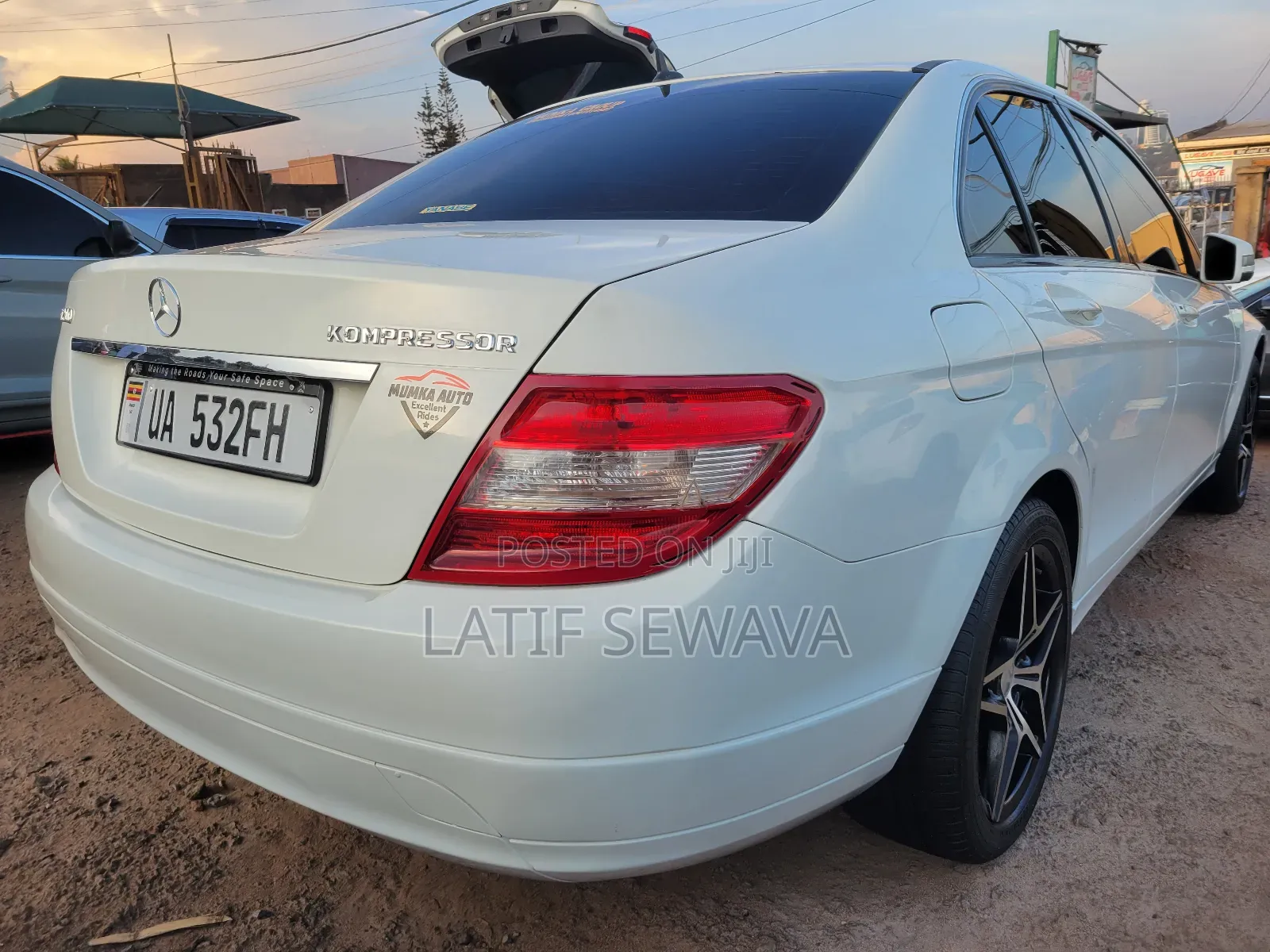 Mercedes-Benz C-Class C 200 Kompressor (W204) 2008 White