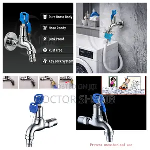 Lockable Water Tap With Keys