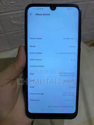New Huawei Y6s 64 GB Orange