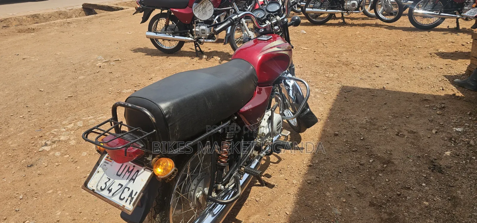 Bajaj Boxer 2025 Red