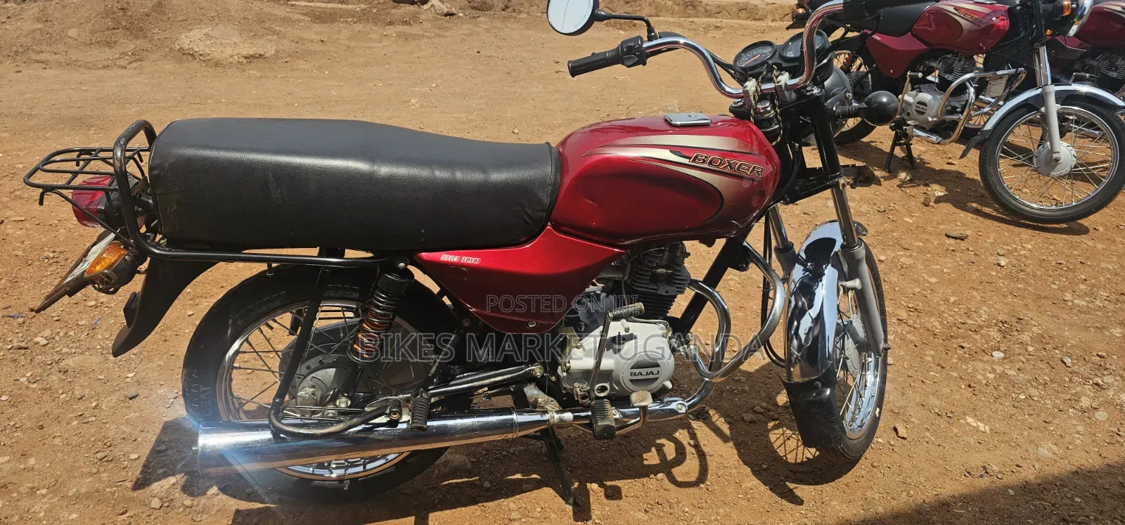 Bajaj Boxer 2025 Red