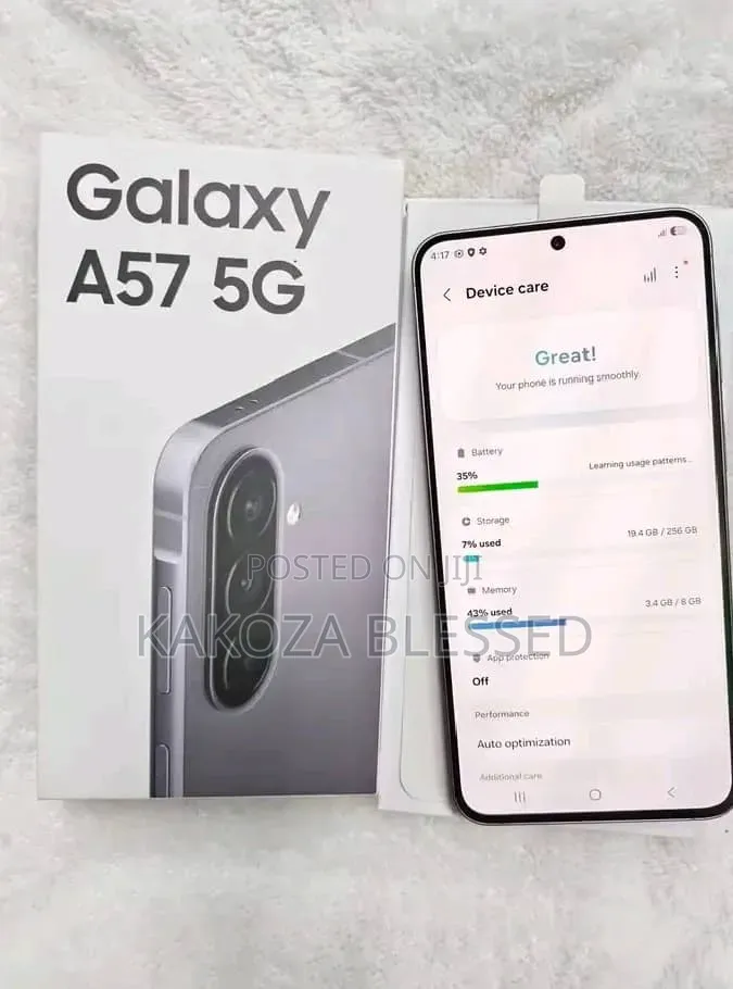 New Samsung Galaxy A57 256 GB Gray