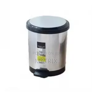 12L Stainless Steel Wastebin – Pedal Trash Can