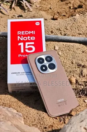 New Xiaomi Redmi Note 15 Pro+ 512 GB Gold
