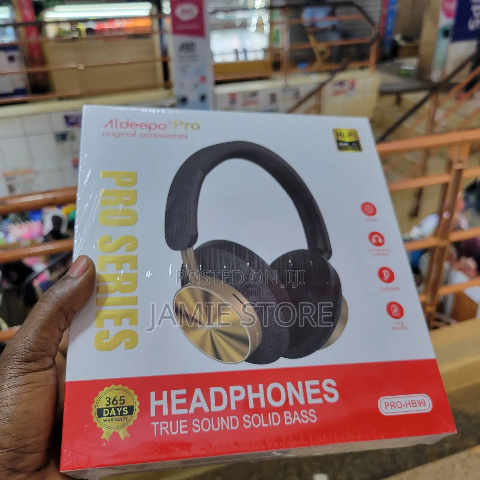 Heavy Bass Aldeepo Bluetooth Headphones