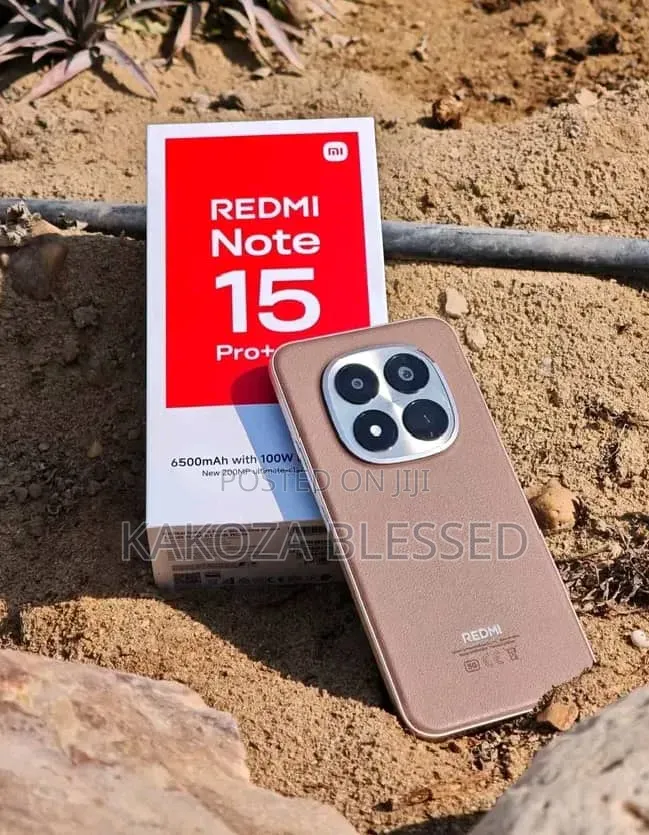 New Xiaomi Redmi Note 15 Pro+ 512 GB Gold