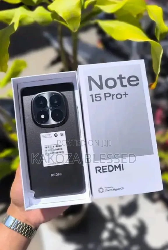 New Xiaomi Redmi Note 15 Pro+ 512 GB Black