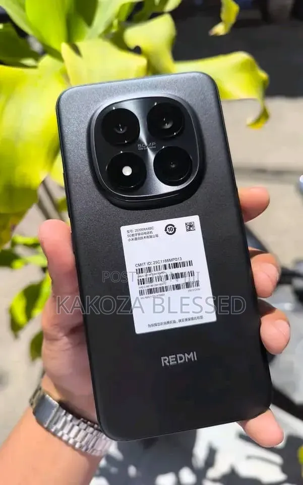 New Xiaomi Redmi Note 15 Pro+ 512 GB Black
