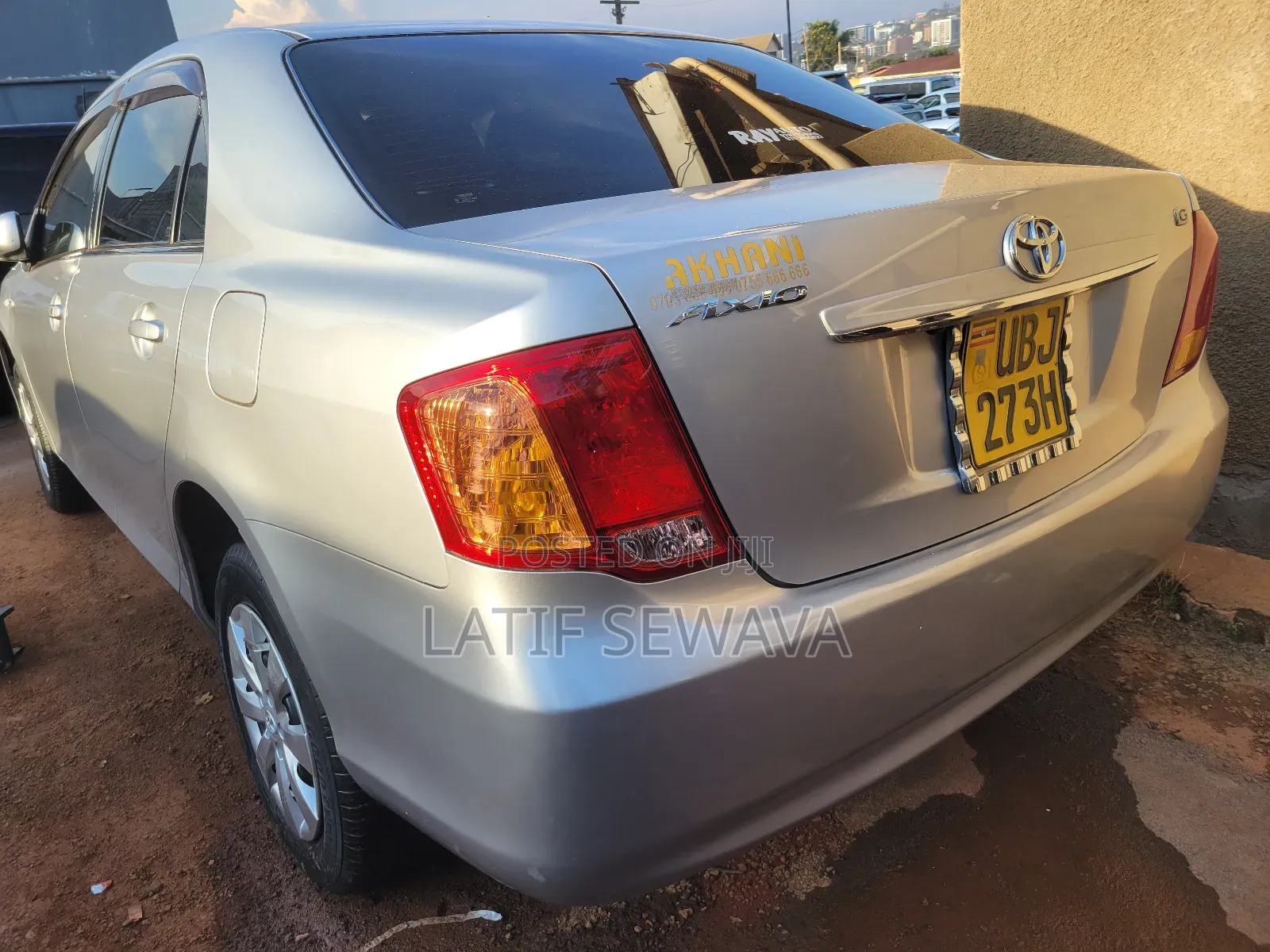 Toyota Axio 1.5 G 4WD 2007 Silver