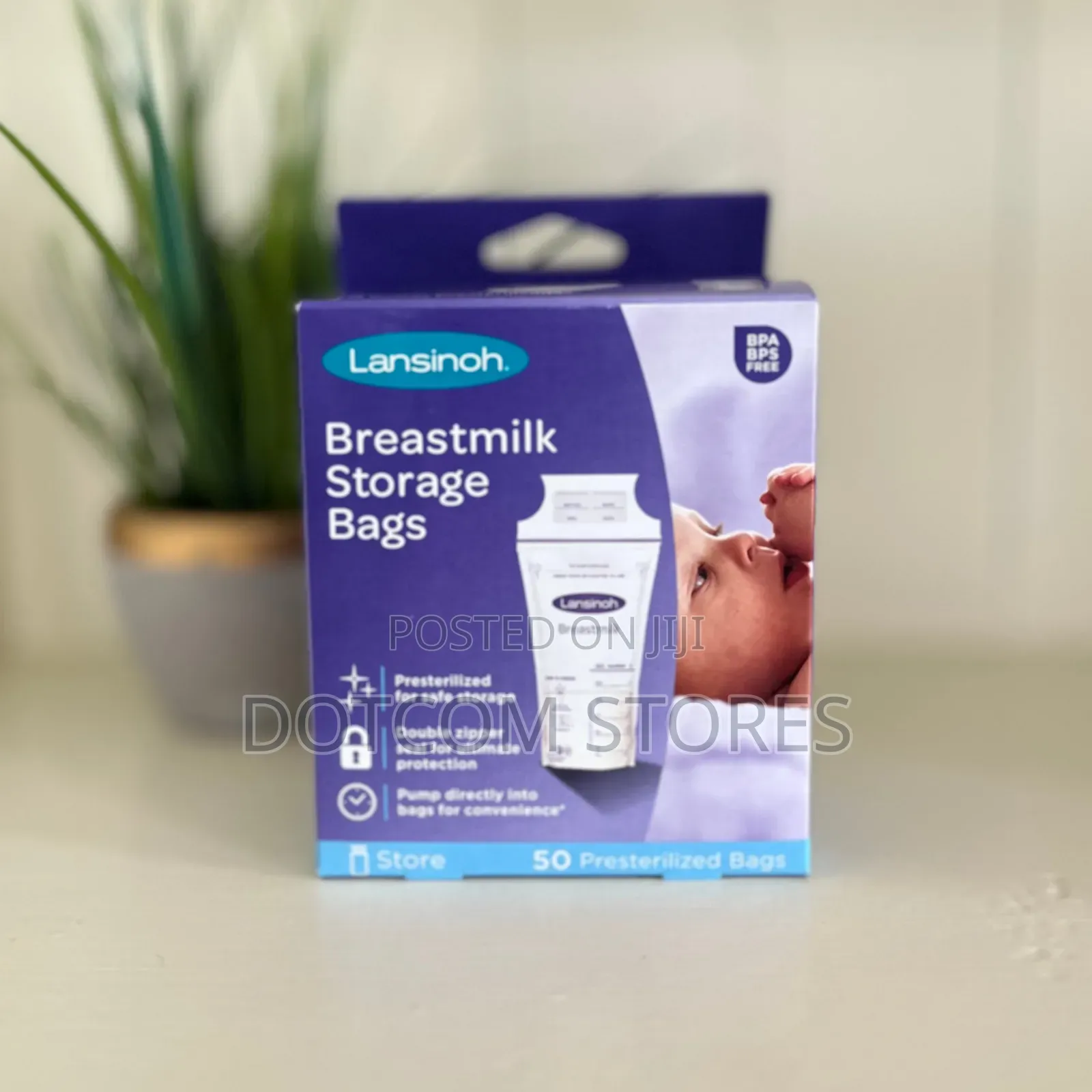Lansinoh Breast Milk Storage Bags - 50 Pack