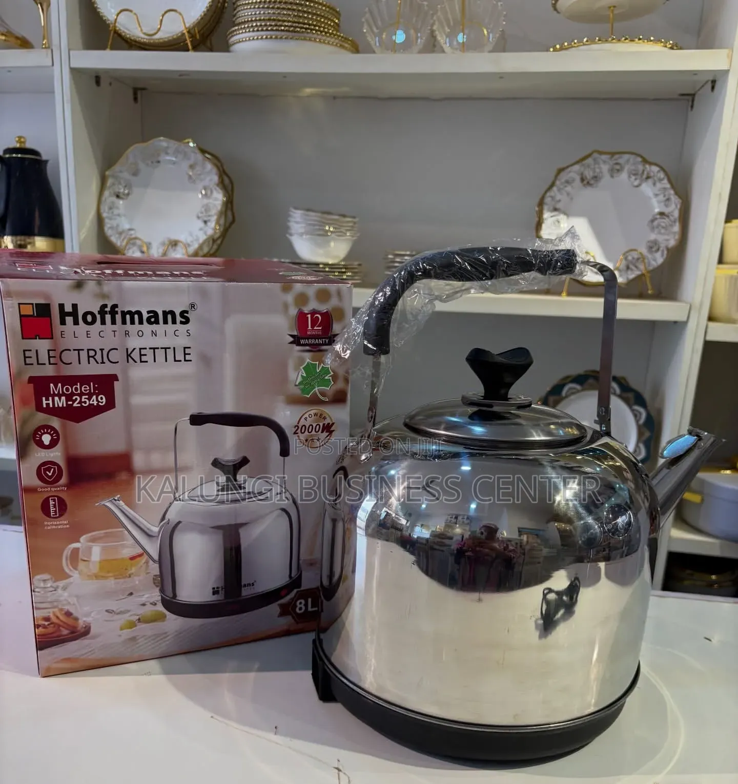 Electric Kettle 8Liters Hoffmans