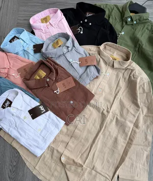 Lee Long-Sleeve Linen-Blend Button-Down Shirts