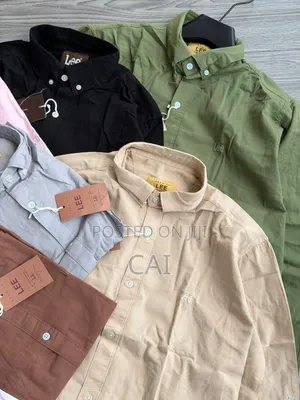 Lee Long-Sleeve Linen-Blend Button-Down Shirts