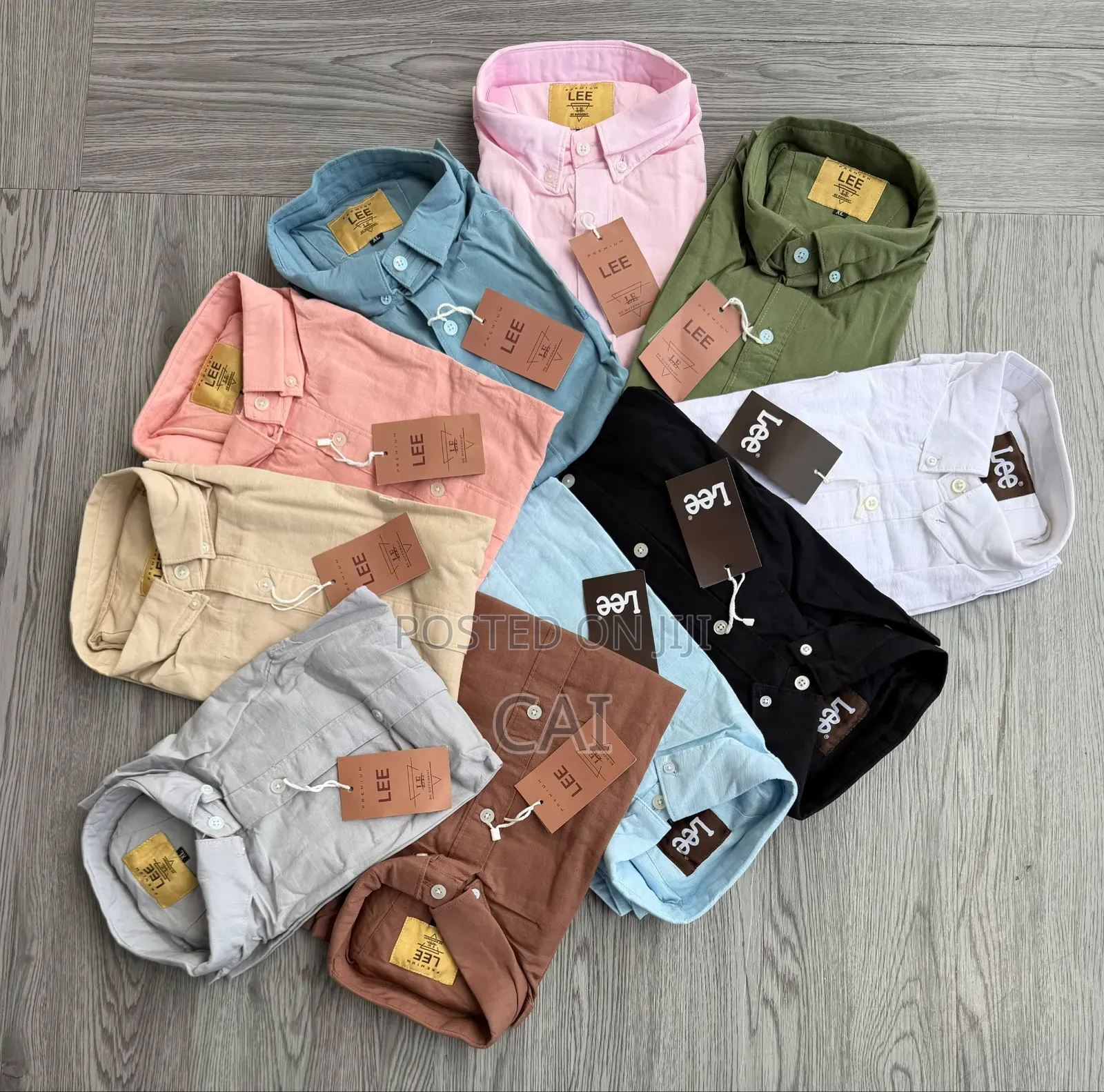 Lee Long-Sleeve Linen-Blend Button-Down Shirts