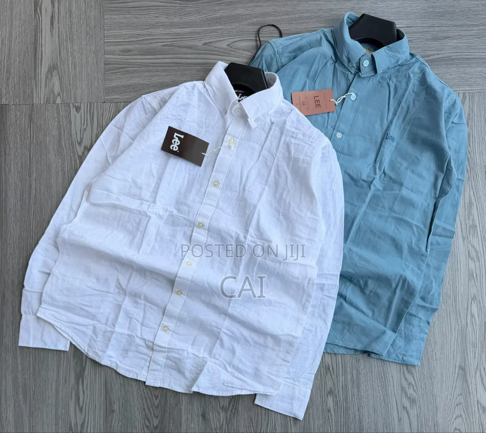 Lee Long-Sleeve Linen-Blend Button-Down Shirts