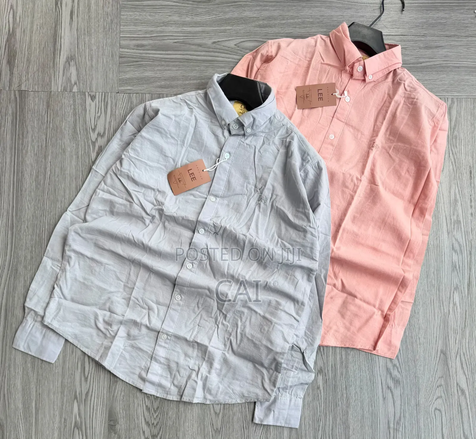 Lee Long-Sleeve Linen-Blend Button-Down Shirts