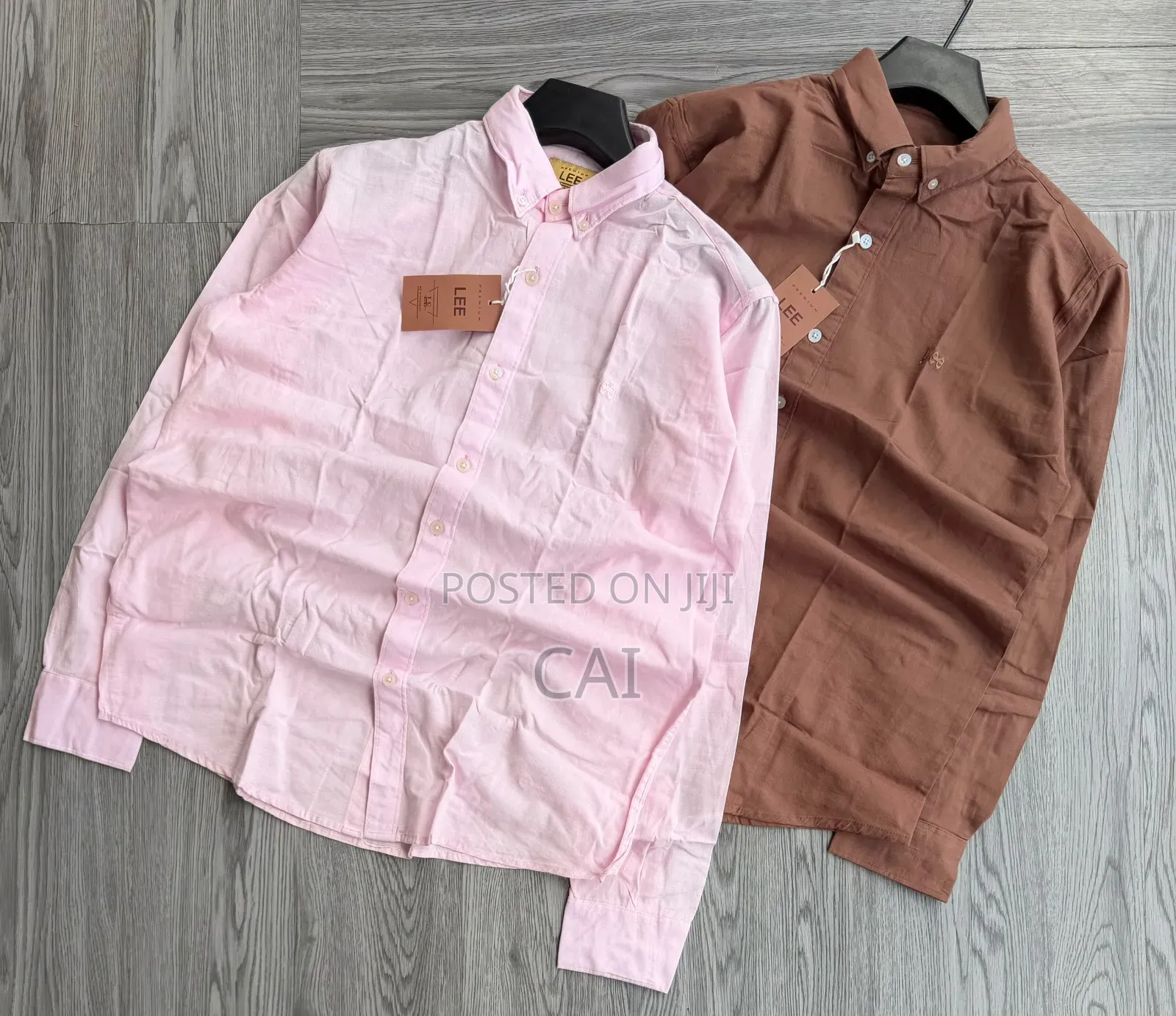 Lee Long-Sleeve Linen-Blend Button-Down Shirts