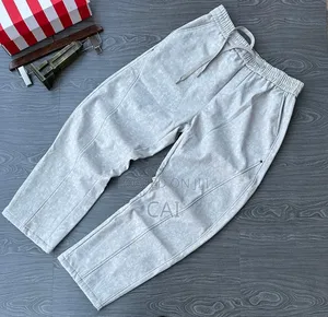 Casual, Loose-Fit Drawstring Sweatpants. Black, Grey