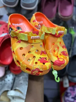 BAPE X Crocs Classic Clogs