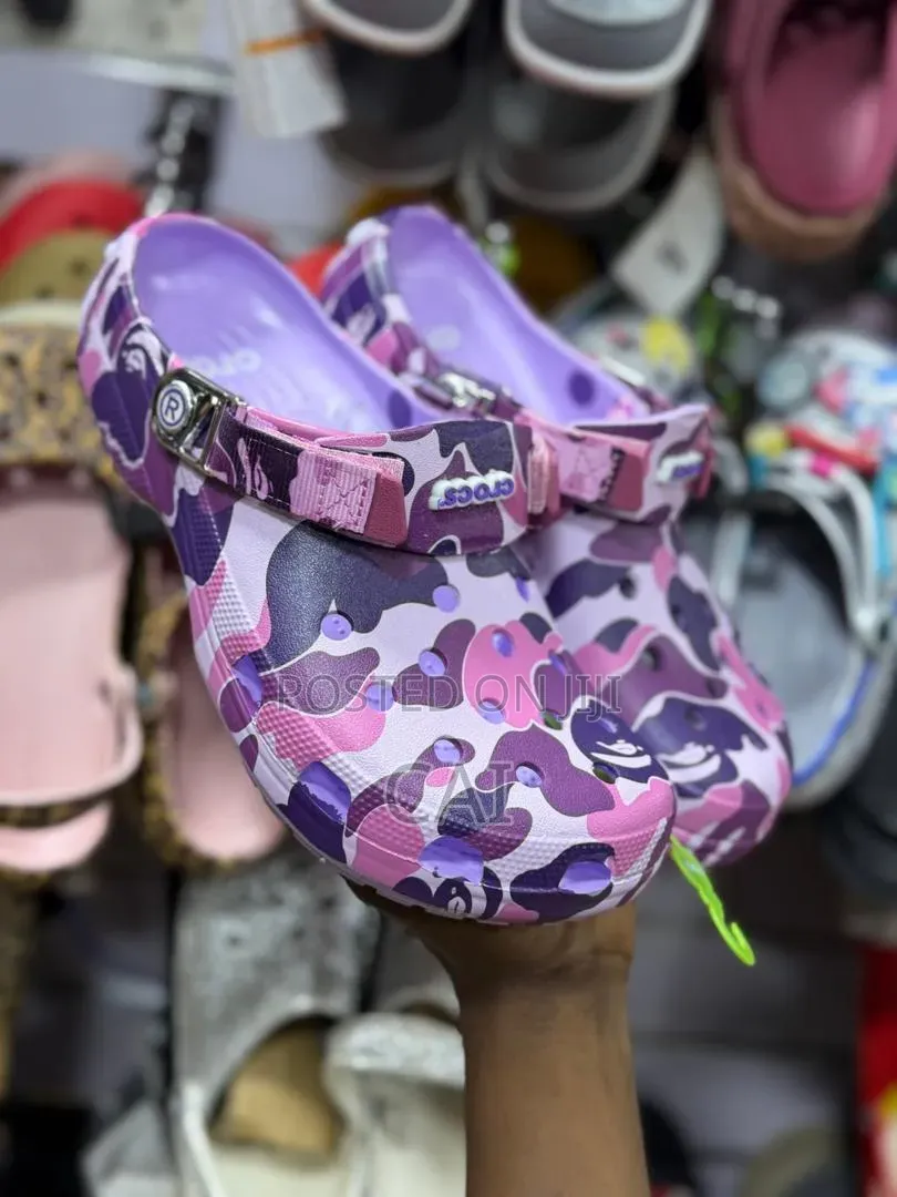 BAPE X Crocs Classic Clogs