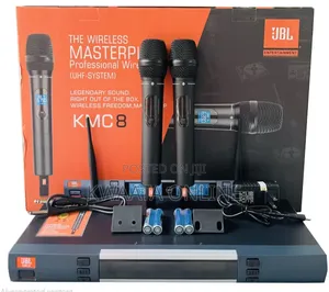 JBL KMC8 Multi-Channel Dual Wireless Professional Digital Microphone